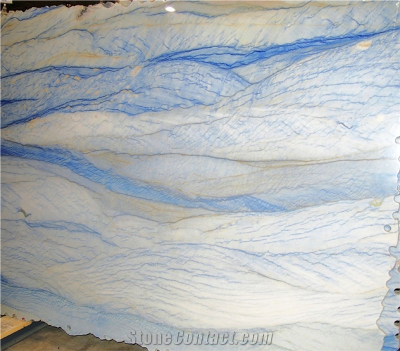 Azul Macaubas Quartzite Slabs, Brazil Blue Quartzite