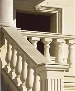 Pietra Leccese Beige Limestone Balustrade & Railings