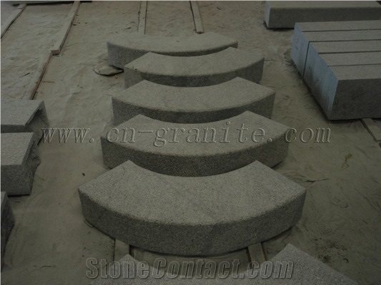 Curved Kerbstone, Border Stone