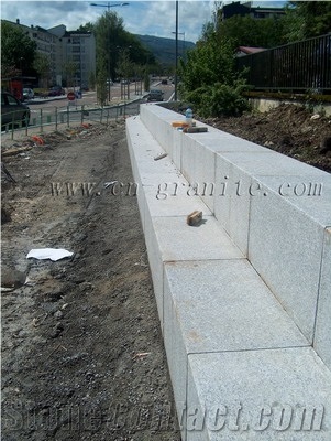 G603 Kerbstone,curbstone,road Kerb Supplier, G603 Grey Granite Kerbstone
