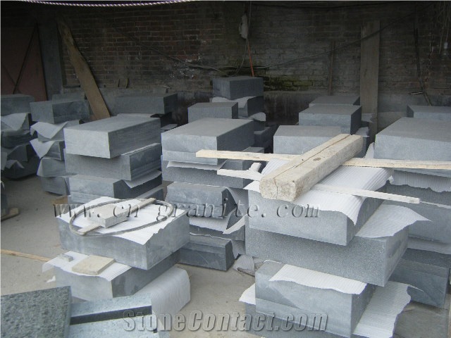 Hebei Black Kerbstone, Black Basalt Kerbstone