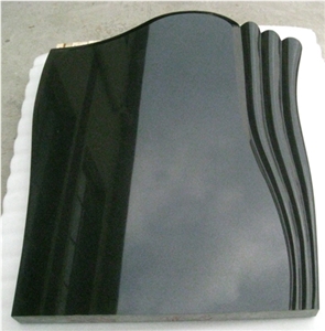 Shanxi Black Granite Tombstone