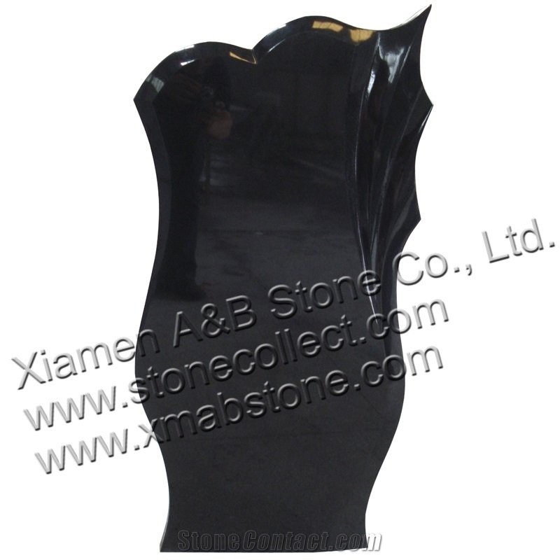 Shanxi Black Granite Headstone
