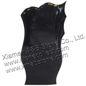 Shanxi Black Granite Headstone