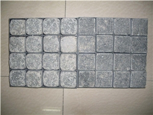 Grey Granite Cobble Stone, Granite Cubic Stones Grey Granite Cobble Stone, Granite Cubic Stones