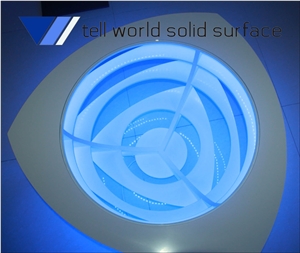 Corian Acrylic Solid Surface Table Top