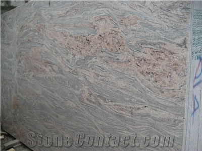 Juparana Colombo Granite Slab, Multicolor Polished Granite Tiles & Slabs