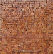 French Red Limestone Mosaic