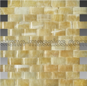 Honey Onyx Mosaic, Honey Yellow Onyx Mosaic
