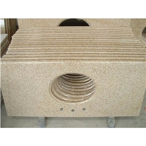 Rust Stone Shijing Granite Vanities