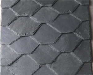 Black Slate Roof Tile Nature Stone