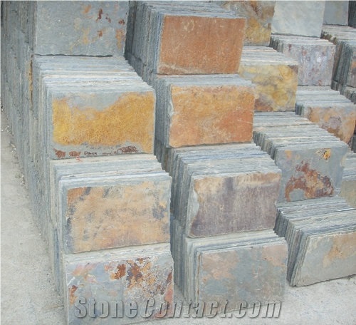 China Rust Slate Roof Tile