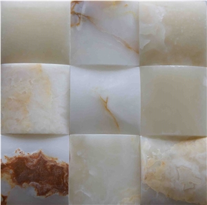 Stereo Mosaic,White Onyx Mosaic