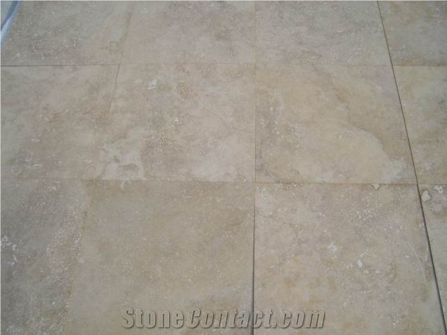 Dark Medium Travertine Floor Tile,Turkey Beige Travertine
