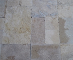 Grey Travertine Pattern Tile