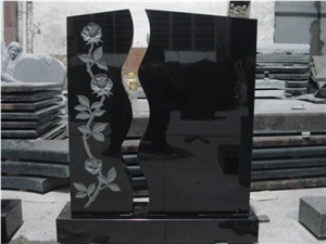 Granite Monument and Tombstone BZ-TS (19), China Black Granite Tombstone Granite Monument and Tombstone BZ-TS (19), China Black Granite Tombstone