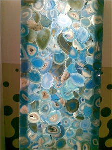 Blue Agate Artificial Stone Tile Blue Agate Artificial Stone Tile