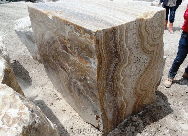 Honey Onyx Blocks, Turkey Yellow Onyx