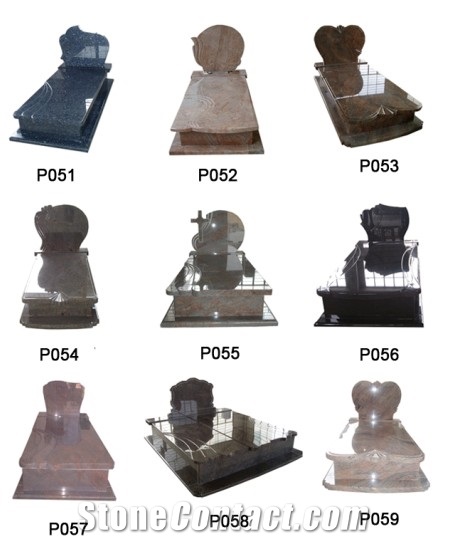 Granite Tombstone, Gravestone, Monument