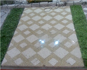 Chinese Yellow Granite Paving Stone