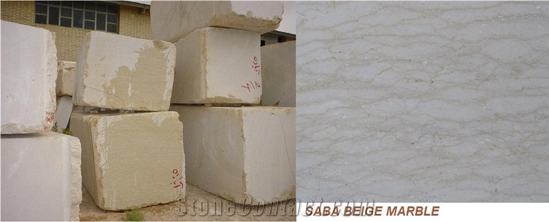 Saba Beige Travertine Blocks