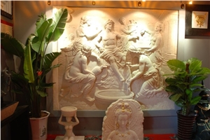 China Yellow Sandstone Relief