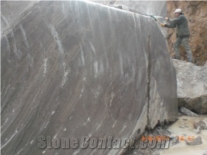 Arana Marron Marble Blocks, Turkey Brown Marble