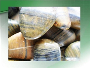 Polished Striped Pebble