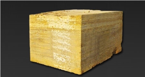 Yellow Travertine Blocks