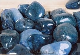 Blue Stone Dumortierite Gravel