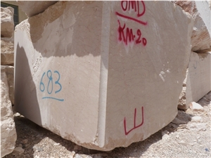 Iran Beige Marble Blocks