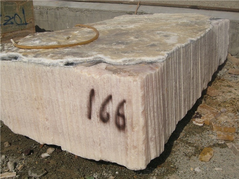 Iran Beige Marble Blocks