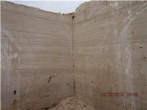 Iran Brown Travertine Block