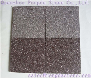 Purple Porphyry, Brown Porphyry Granite Slabs & Tiles