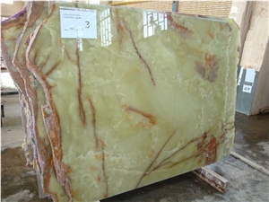 Iran Green Onyx Slabs Iran Green Onyx Slabs