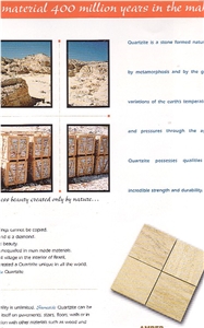 Sao Tome White Quartzite Slabs & Tiles,Brazil Yellow Quartzite