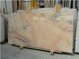 Rosa Aurora Marble Slab, Portugal Pink Marble