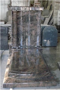 Natural Stone Tombstone, Natural Stone Granite Tombstone