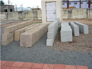 Tumbled Sandstone Tiles, Grey ,Yellow Sandstone