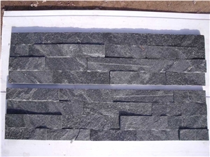 Black Quartzite Cultured Stone