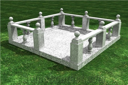 China Black Granite Graveyard Products