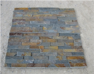 China Multicolor Slate Wall Cladding, Culture Stone Slate Wall Cladding China Multicolor Slate Wall Cladding, Culture Stone Slate Wall Cladding