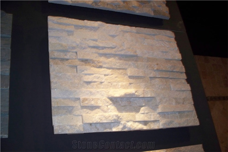 White Quartzite Cultured Stone
