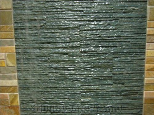 Green Slate Venner,Wall Cladding