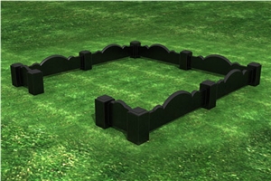 Monumental Graveyard Products, Black Granite Graveyard Products