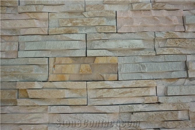 Multicolor Quartzite Ledge Stone,Veneer