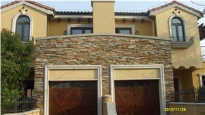 Slate Venner,wall Cladding, Rustic Yellow Slate Wall Cladding