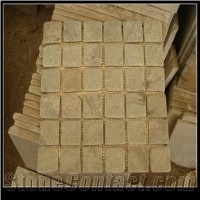 Stone Mosaic Tile, Yellow Slate Mosaic