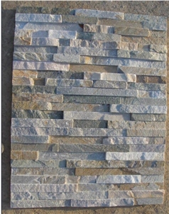 Wall Decoration Stone, Culture Stone Yellow Slate Cultured Stone