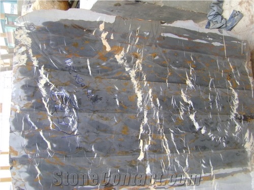 Black & Gold Marble Blocks